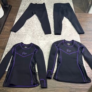 Lot of 2 Sets-Women’s Sauna Suits